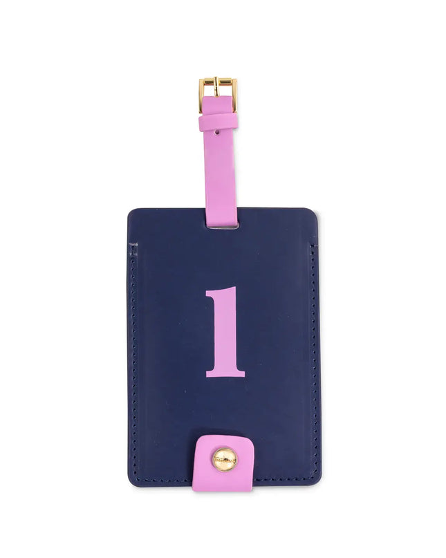 Just Mine Initial Luggage Tag by Kate Spade