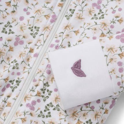Baby's Pima Romper in Meadow Bloom - detail 3