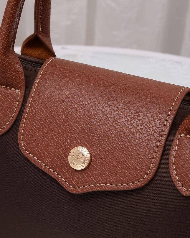 Britney Nylon Double Handle Crossbody Bag