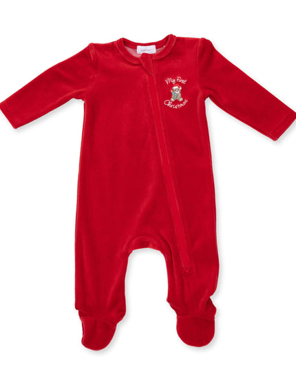 Angel Dear First Christmas Uni Footie - front