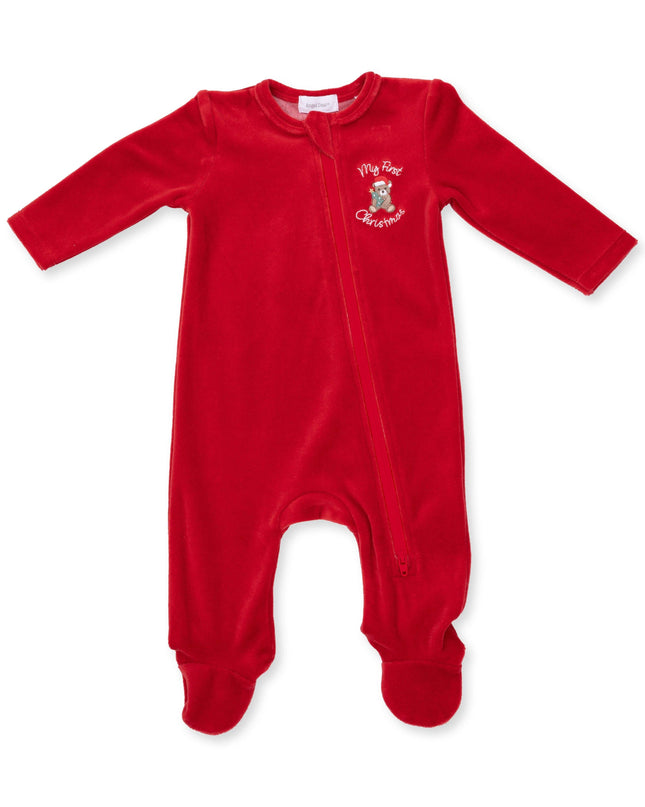 Angel Dear First Christmas Uni Footie - front