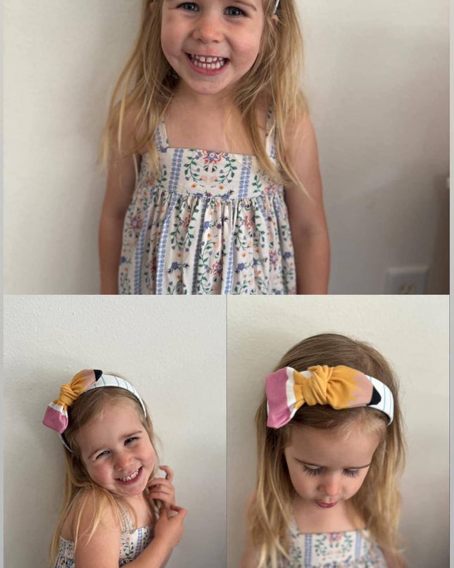 Pencil Bow Hard Headband: Teacher Appreciation Gift