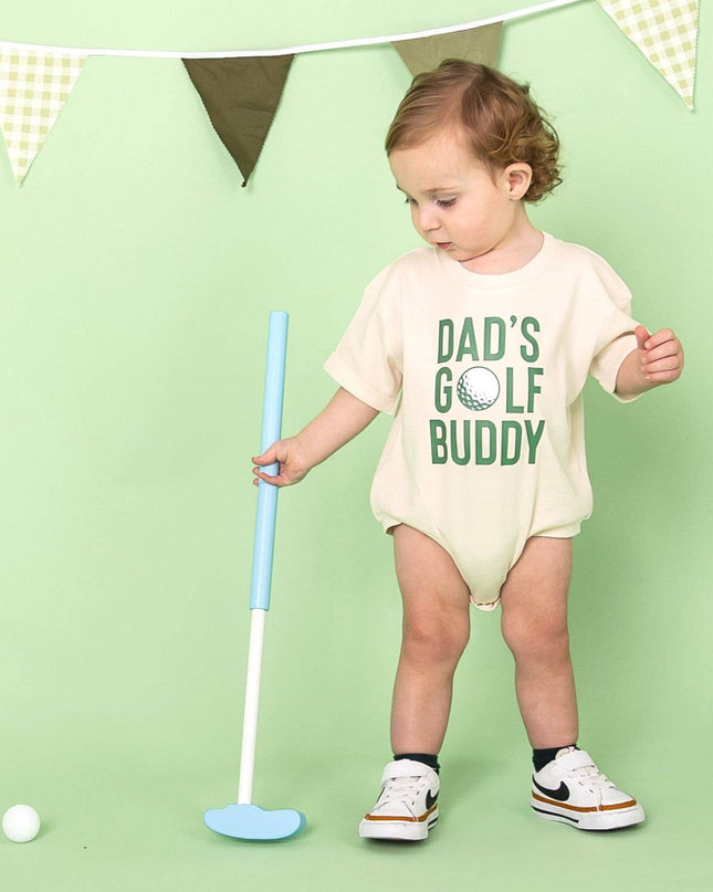 Dad's Golf Buddy Short Sleeve Romper
