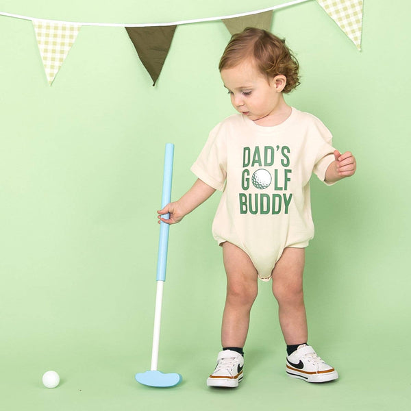 Dad's Golf Buddy Short Sleeve Romper