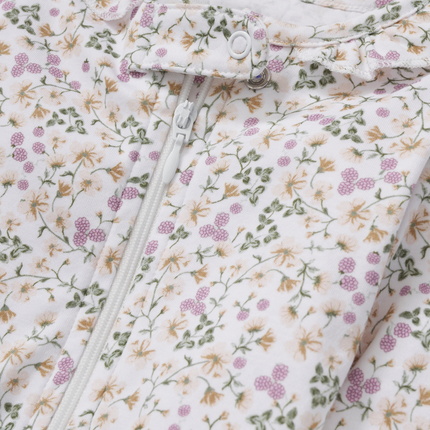 Baby's Pima Romper in Meadow Bloom - detail 1