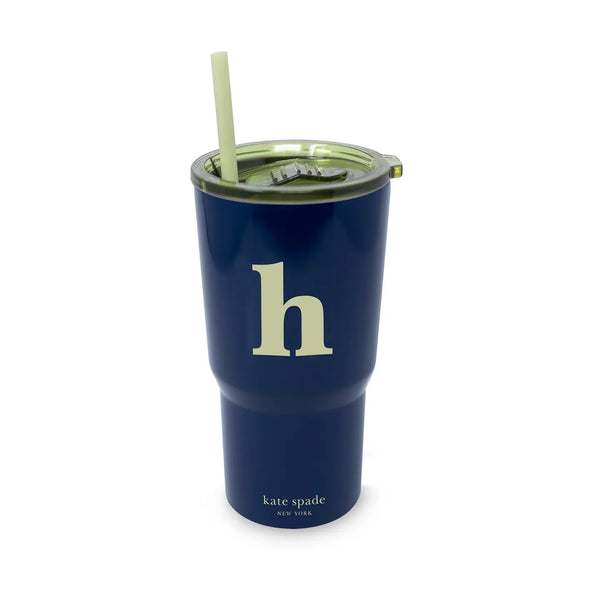 Just Mine Initial Stainless Steel Tumbler