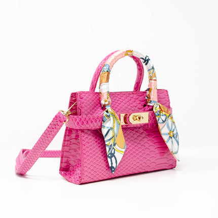 Crocodile Scarf Handbag
