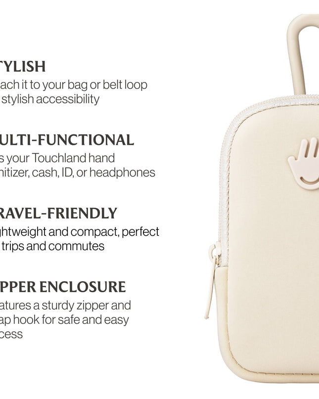 Ivory Touchette Pouch