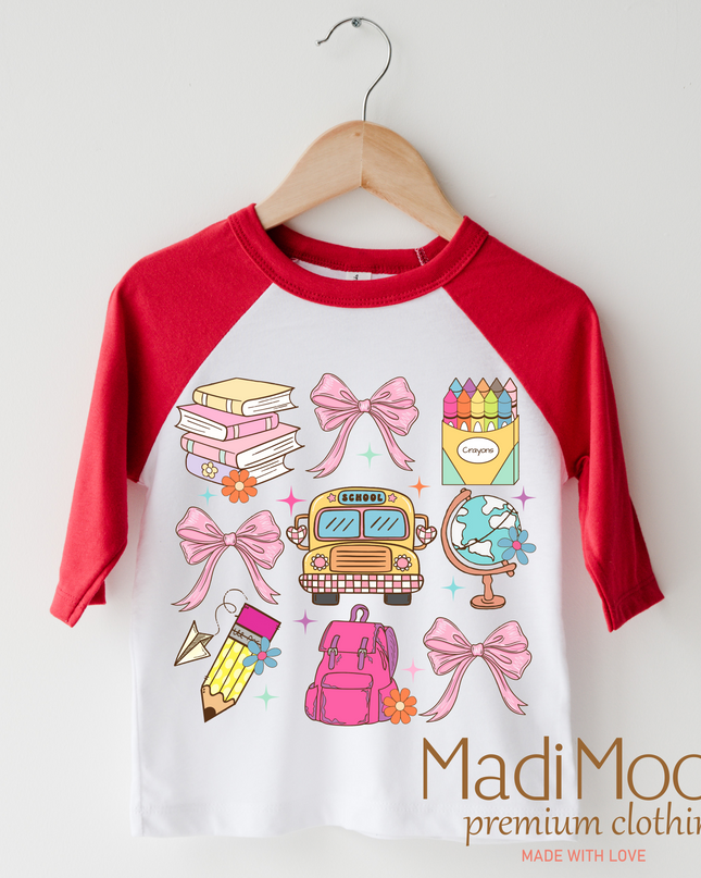 Cute Girls School Shirt - Back To School Shirt