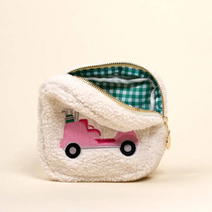 Teddy Pouch–Square Golf Cart