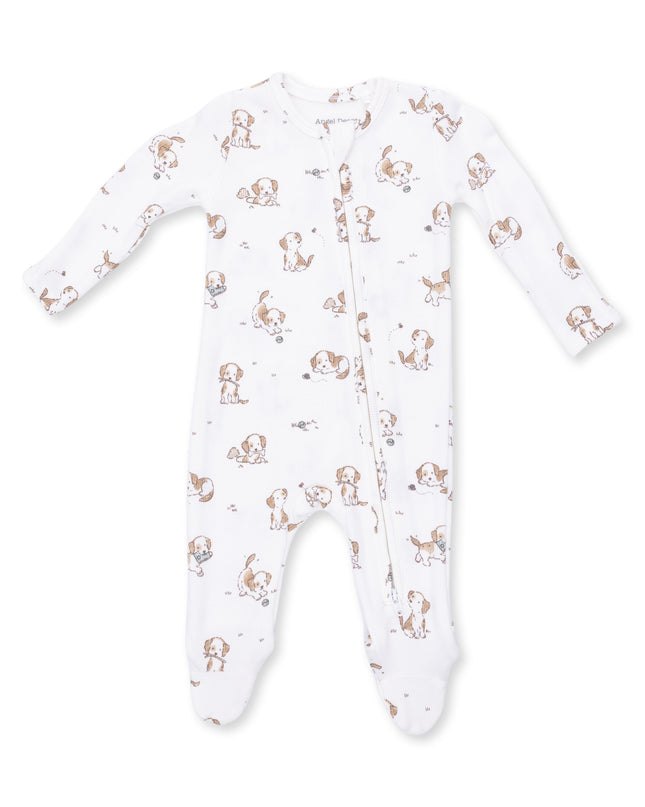 Explorer Puppy Blue 2 Way Zipper Footie