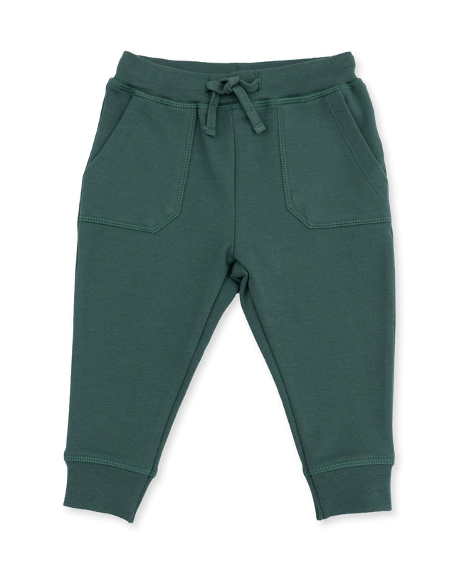 Angel Dear Solid Smoke Pine Jogger Pant