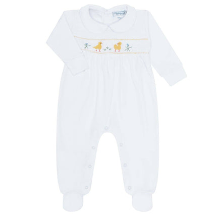 Chicks Smocked Footie