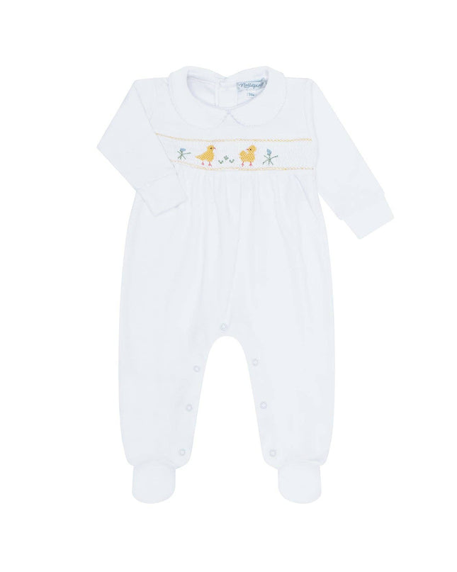 Chicks Smocked Footie