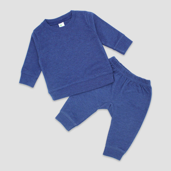 Infant Baby Sweatsuit Set - Pant & Pullover Tracksuit Unisex