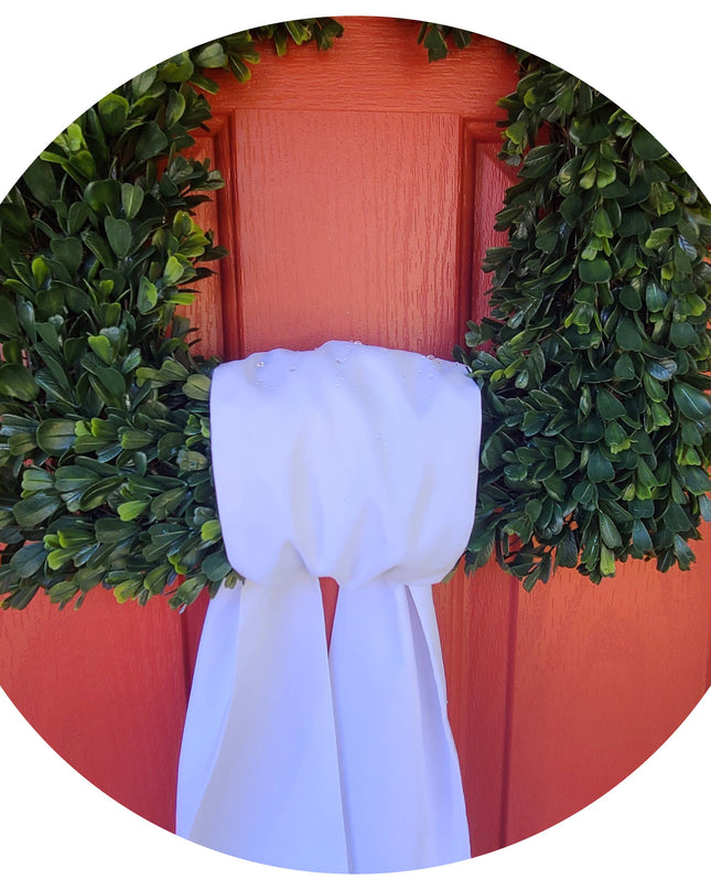 Personalized Outdoor Wreath Sash-Weather Resistant