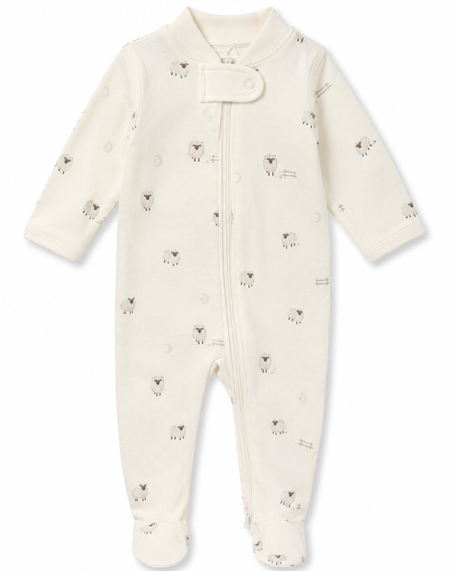 Zip Long Sleeve Sleeper Footie