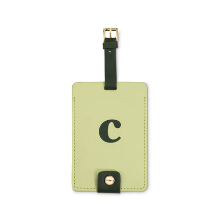 Just Mine Initial Luggage Tag by Kate Spade