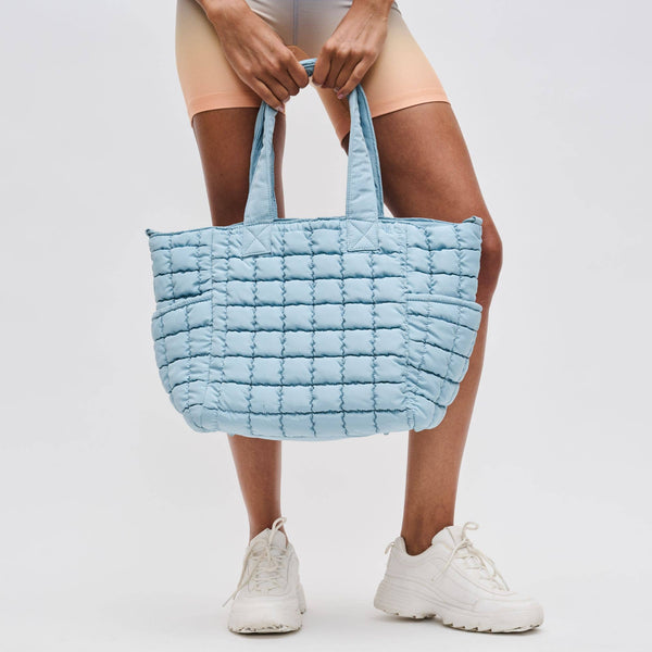 Dreamer - Quilted Puffer Nylon Tote