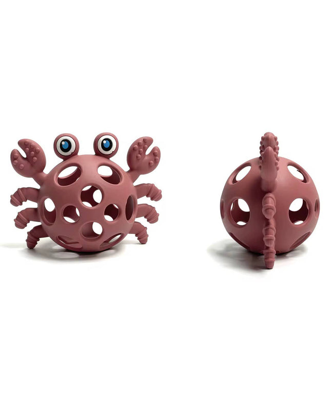 Silicone 3D Funny Crab Teether