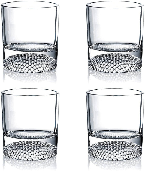 Golf Ball Whiskey Glasses - Set of 4
