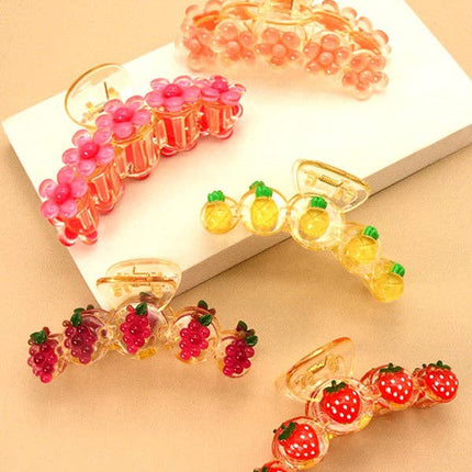 Summer Hair Claw Clips