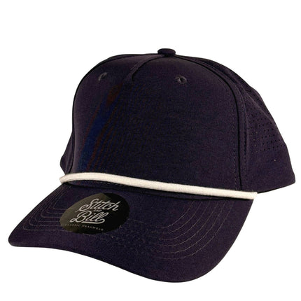 Performance 5 Panel Rope Baseball Cap Air Flow Men Women