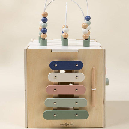 Wooden Activity Cube
