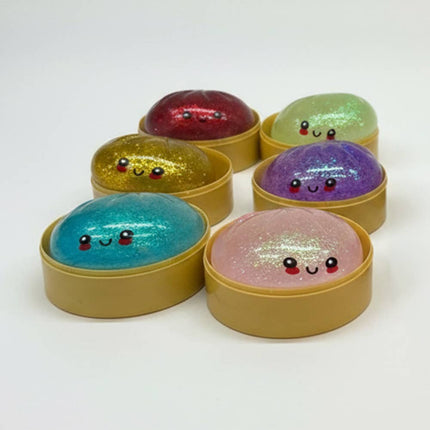Mystery Squishy Glitter Dumpling  Toy