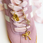 Baby Pink Laces/Cowboy Hat/Lightning Bolt/Bow