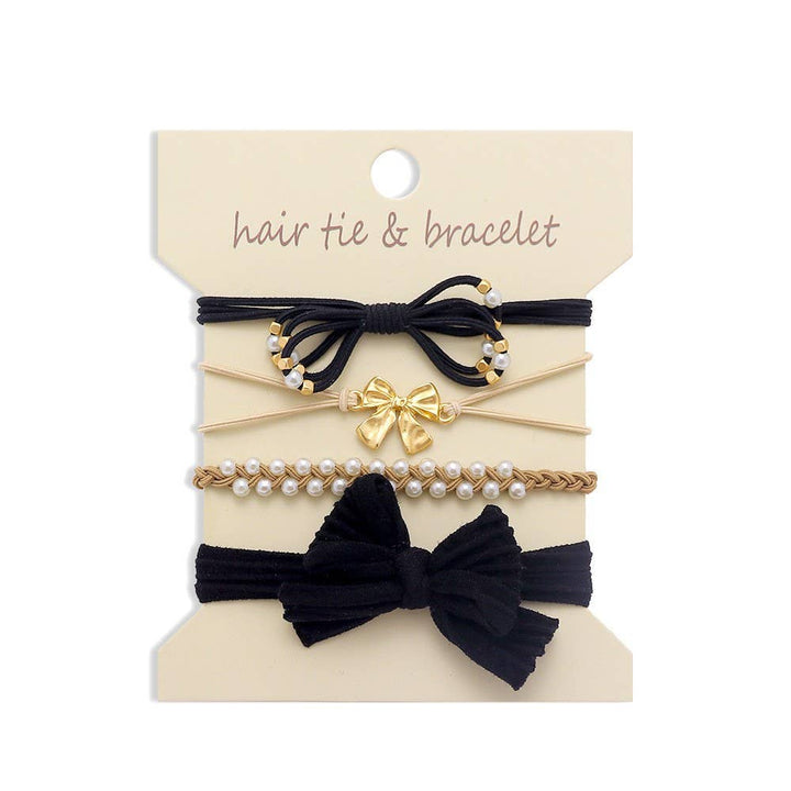 BOHO DUAL FUNCTION KNOT BRACELET HAIR TIES