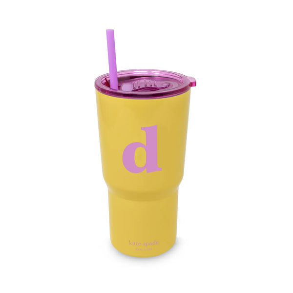 Just Mine Initial Stainless Steel Tumbler
