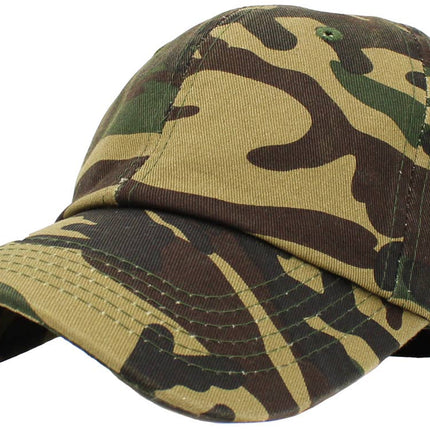 Blank Low Profile Cotton Baseball Cap