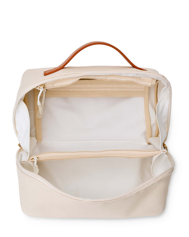 "Gabby" Canvas Make Up Bag (Personalizable)
