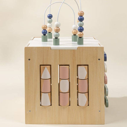 Wooden Activity Cube