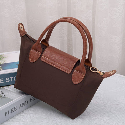 Britney Nylon Double Handle Crossbody Bag