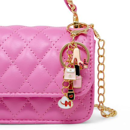 Girl's Classic Link Chain Top Handle Handbag