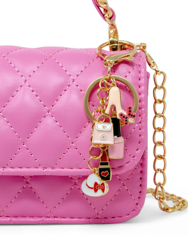 Girl's Classic Link Chain Top Handle Handbag