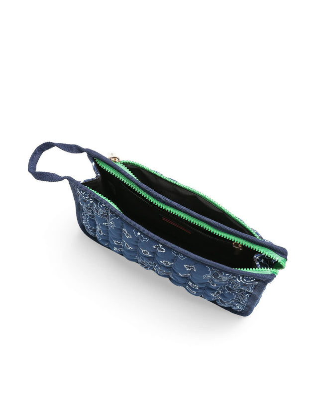 Bandana Print Pouch - Beau Navy