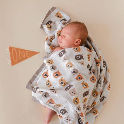 Mountain Fields Baby Milestone Pennant