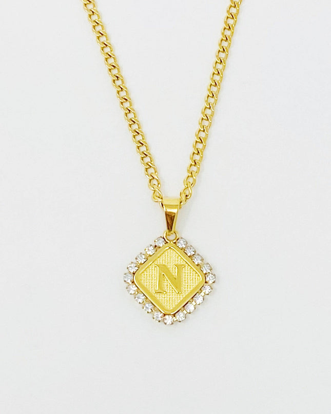 Aztec Delight Initial Necklace