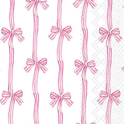 Paper Guest Towel Pack of 16 Baby Toile Pink