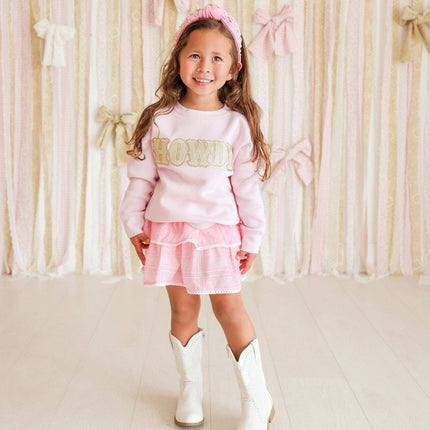 Pink Bandana Western Skort - Kids Boutique Clothing - Fall