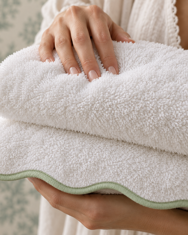 Bath Towels – Fluffy, Ultra Soft & Highly Absorbent (4 pieces)