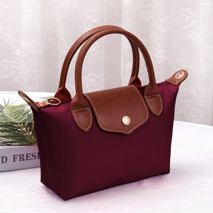Britney Nylon Double Handle Crossbody Bag