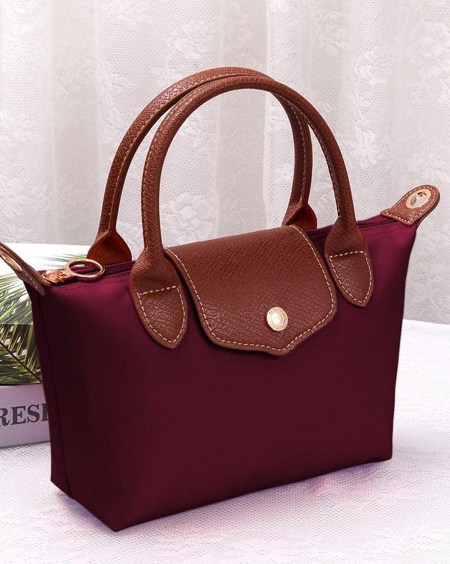 Britney Nylon Double Handle Crossbody Bag