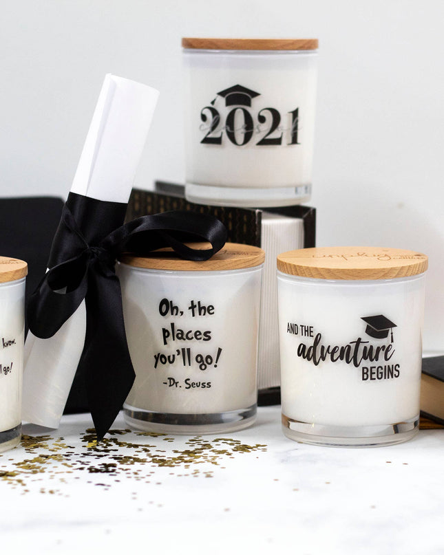 Oh, The Places You Will Go Graduation Soy Candle