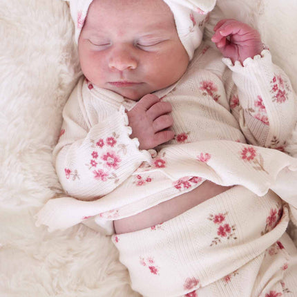 2pc Pointelle Crossover Top & Bottom | Precious Posies