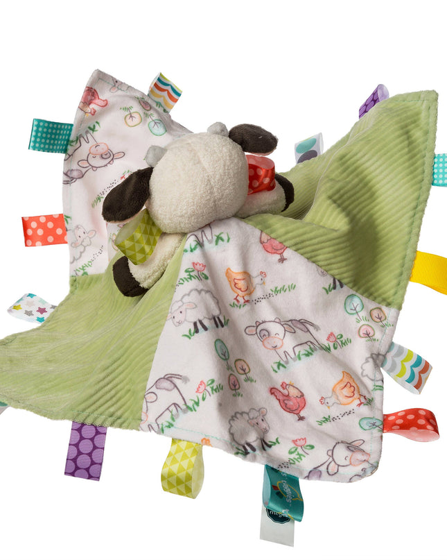 Taggies Buttercup Cow Character Blanket