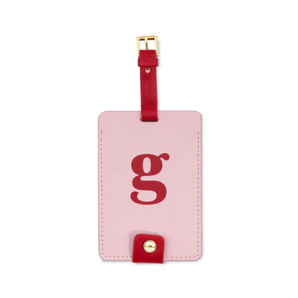 Just Mine Initial Luggage Tag by Kate Spade